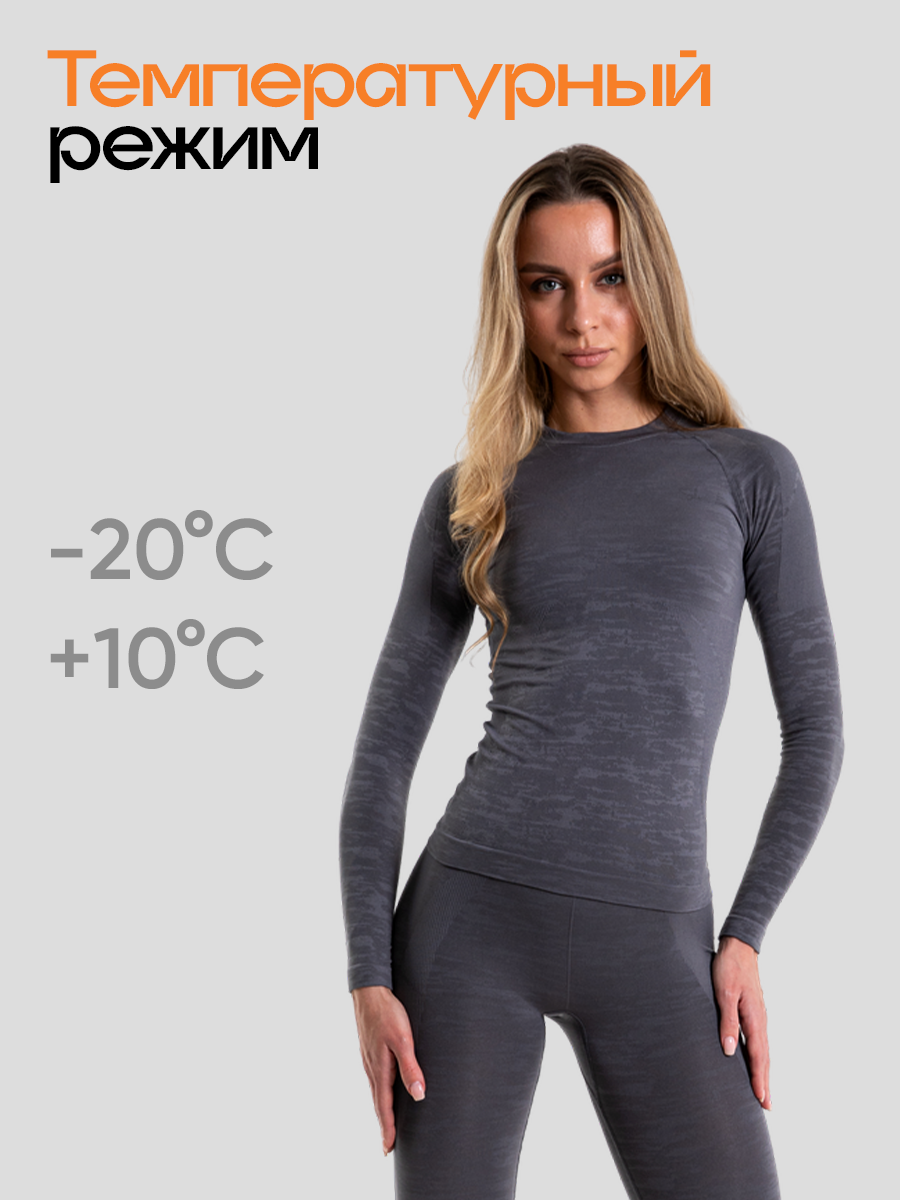 Изображение Комплект термобелья Saimaa Saima Sport Max, размер 46, серый