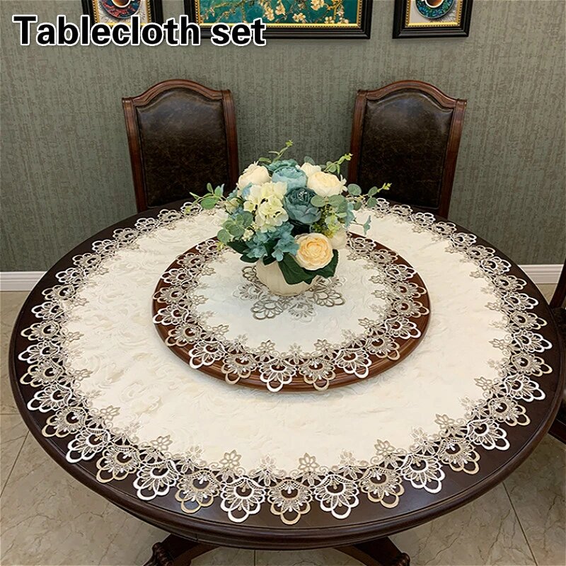 Круглая скатерть yoohxin, white, Round 50cm