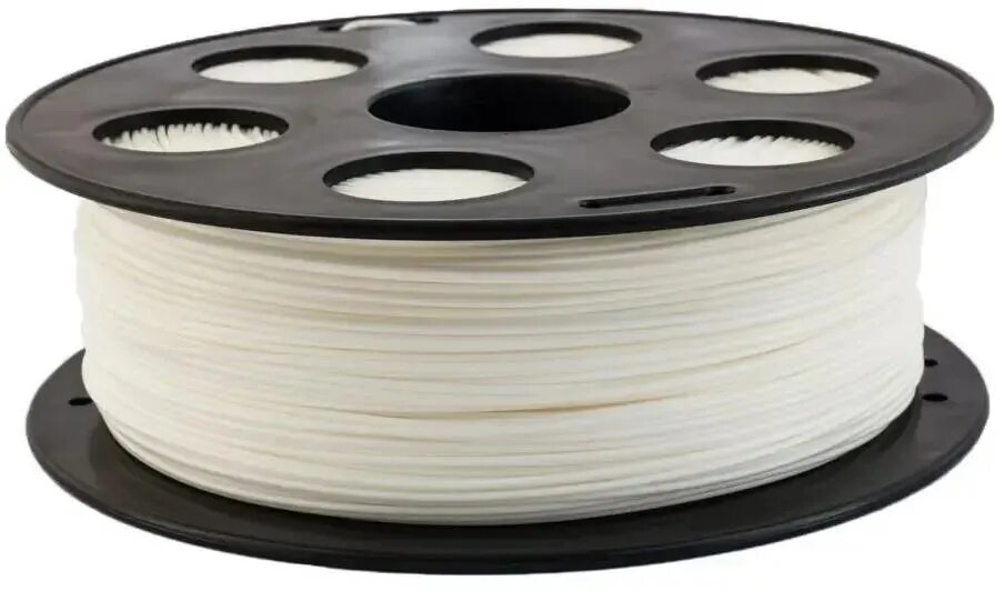 Катушка PLA пластика Bestfilament 1.75 мм 1 кг, белая