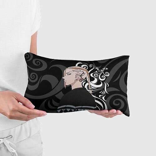 КЕН рюгуджи дракен Прямоугольная подушка — фото 1