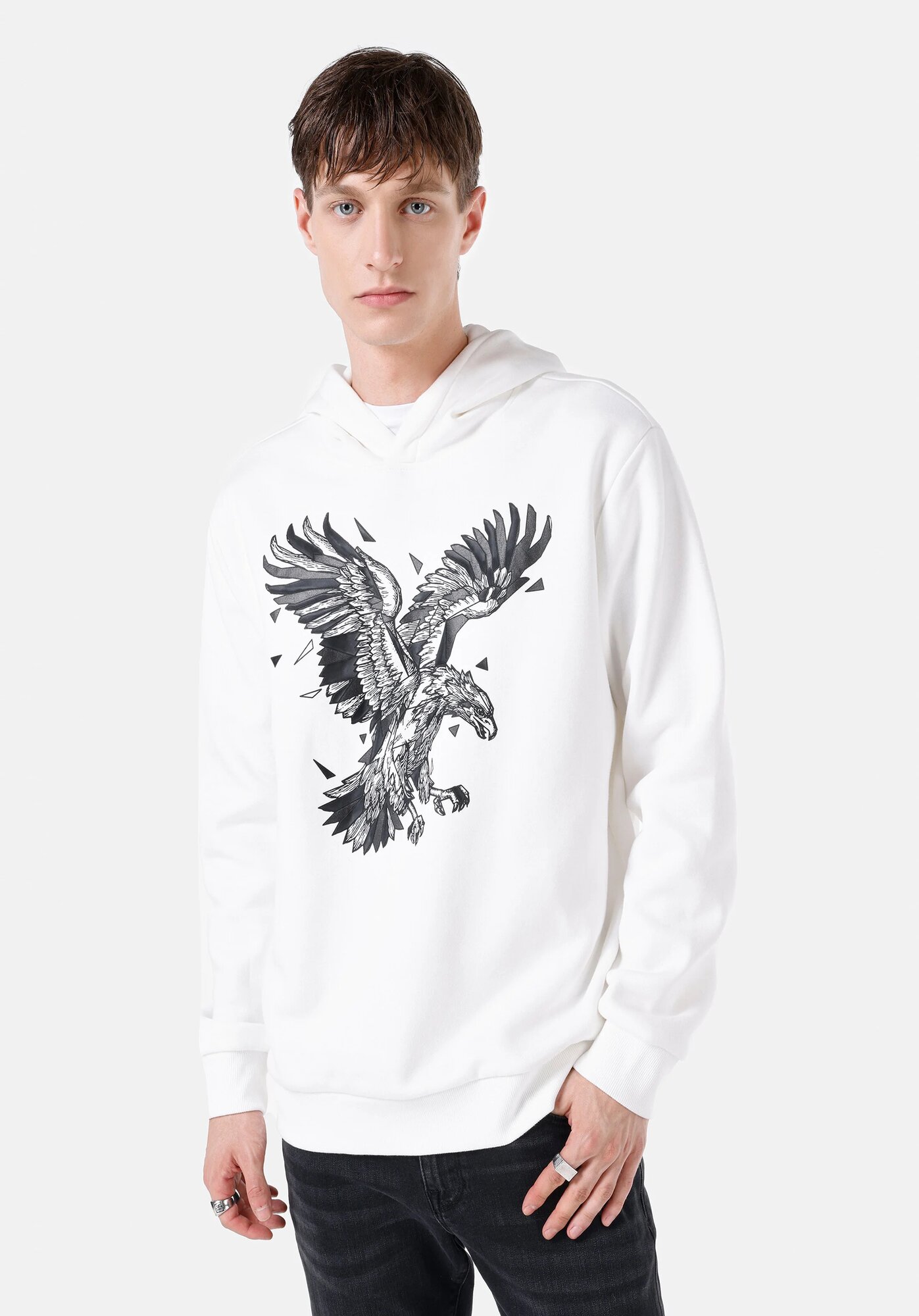 Толстовка COLIN'S Regular Fit, размер XXL, , белый