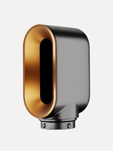 Изображение товара Насадка сушка волос для стайлера Dyson Airwrap HS01 HS05. Цвет медь. Мини диффузор для предварительной укладки волос стайлером.