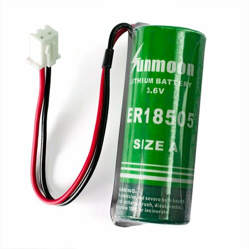 Батарейка SUNMOON ER18505 A 3.6V 4100mah с коннектором HK-02