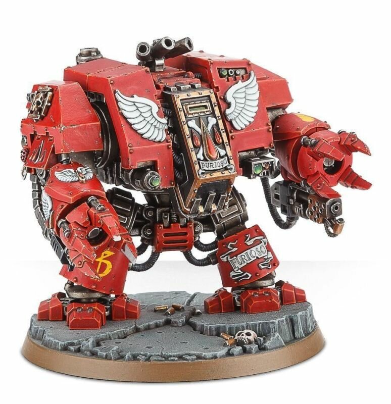 Warhammer 40000 Space Marines Dreadnought Castraferrumaris. Два дредноута из 36 деталей "Кастраферрум" для настольной игры вархаммер 40К. Высота 6см.