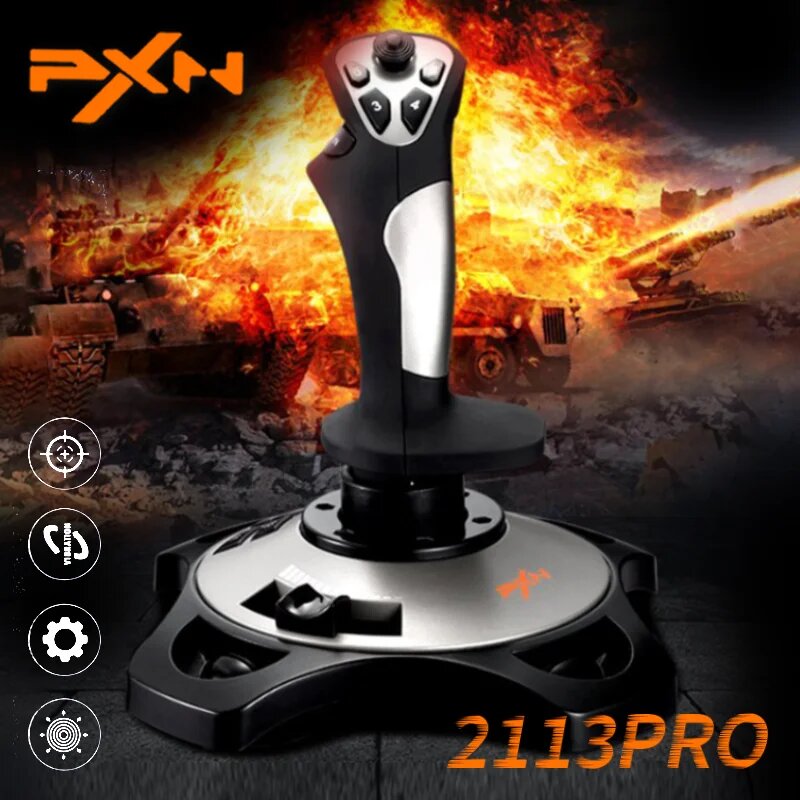 PXN 2113 Pro 8-Way Flight Joystick