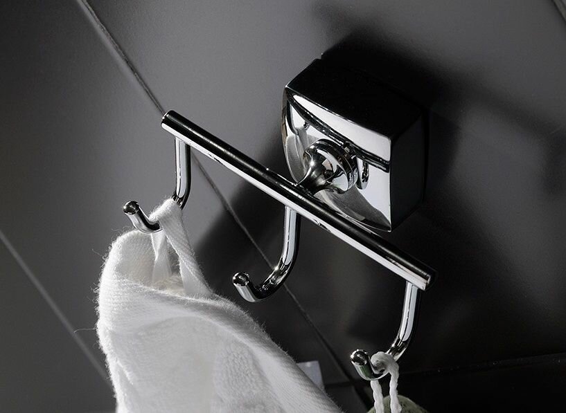 Крючок Fixsen Kvadro, хром (FX-61305C) — фото 1