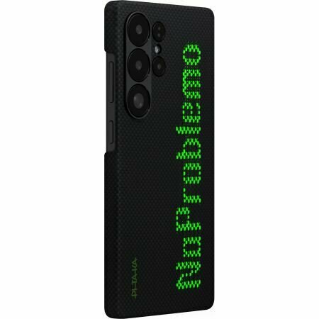 Чехол PITAKA Aries Tactile Woven Case для Samsung S25 Ultra, принт без проблем (NoProblemo) — фото 1
