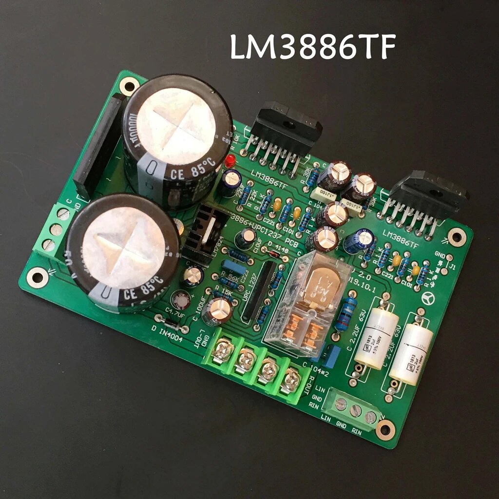 Плата усилителя ERISU AUDIO LM3886 TF Finished board