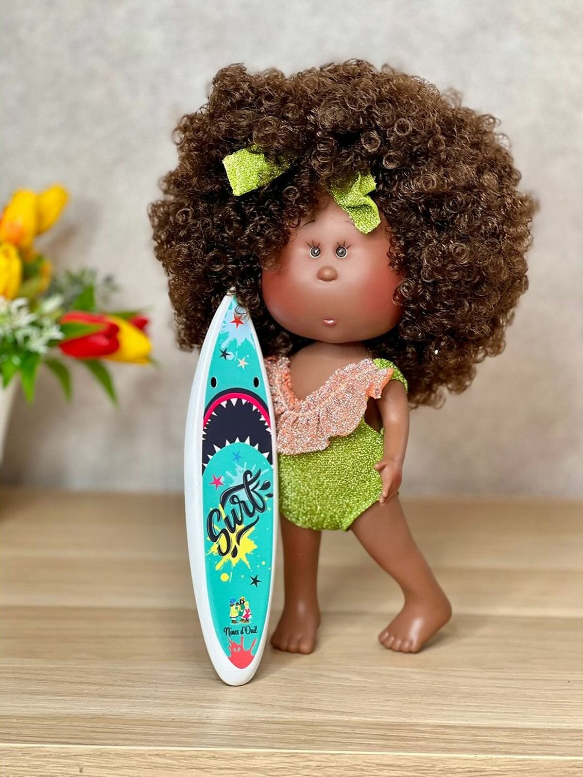 Кукла Nines виниловая 30см MIA SUMMER в пакете (2219)