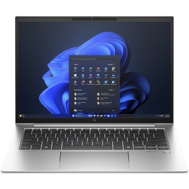 Ноутбук HP EliteBook 840 G11 14" WUXGA IPS, Intel Core Ultra 7 155U, 16Gb, 1Tb SSD, no OS, серебристый