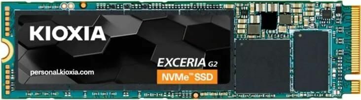 SSD накопитель Toshiba Kioxia Exceria LRC20Z500GG8 500ГБ, M.2 2280, PCIe 3.0 x4, NVMe, M.2