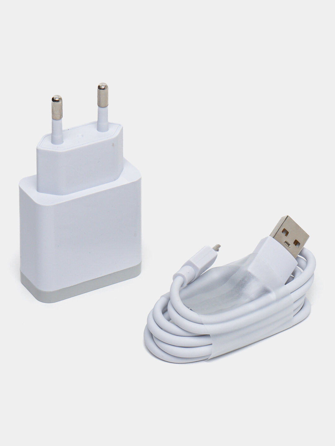 Быстрое зарядное устройство Mi для Samsung с кабелем Micro USB Fast Charging — фото 1