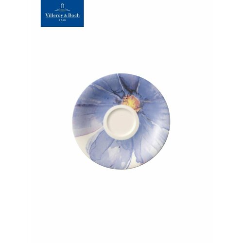 фото Блюдце для чашки под эспрессо 12 см, mariefleur gris basic, villeroy & boch, премиум-фарфор