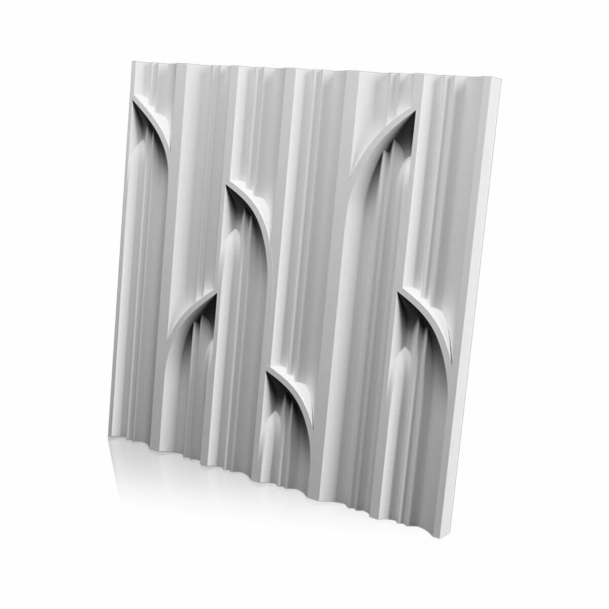 3D стеновая панель из гипса PALMETTE 2 артикул D 0015 2 от Artpole