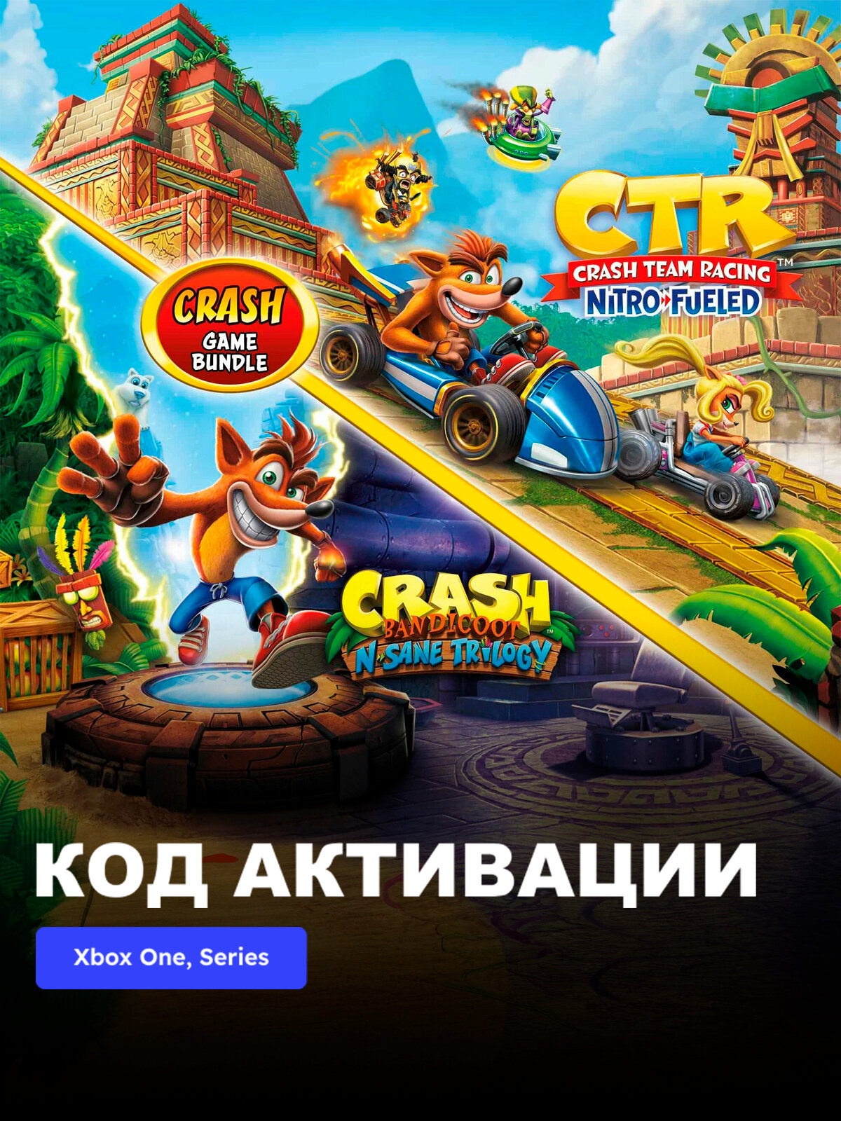 Xbox Series Crash Bandicoot N Sane Trilogy Xbox One Crash