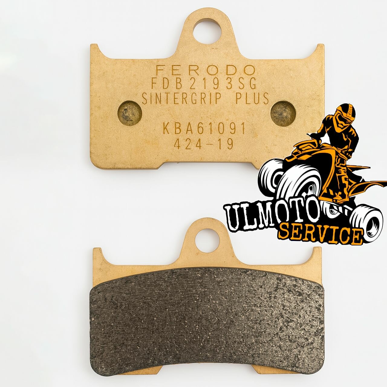 Тормозные колодки задние Ferodo FDB2193SG Yamaha Grizzly 660rodo FDB314P Kawasaki KLR650 Yamaha TDR125