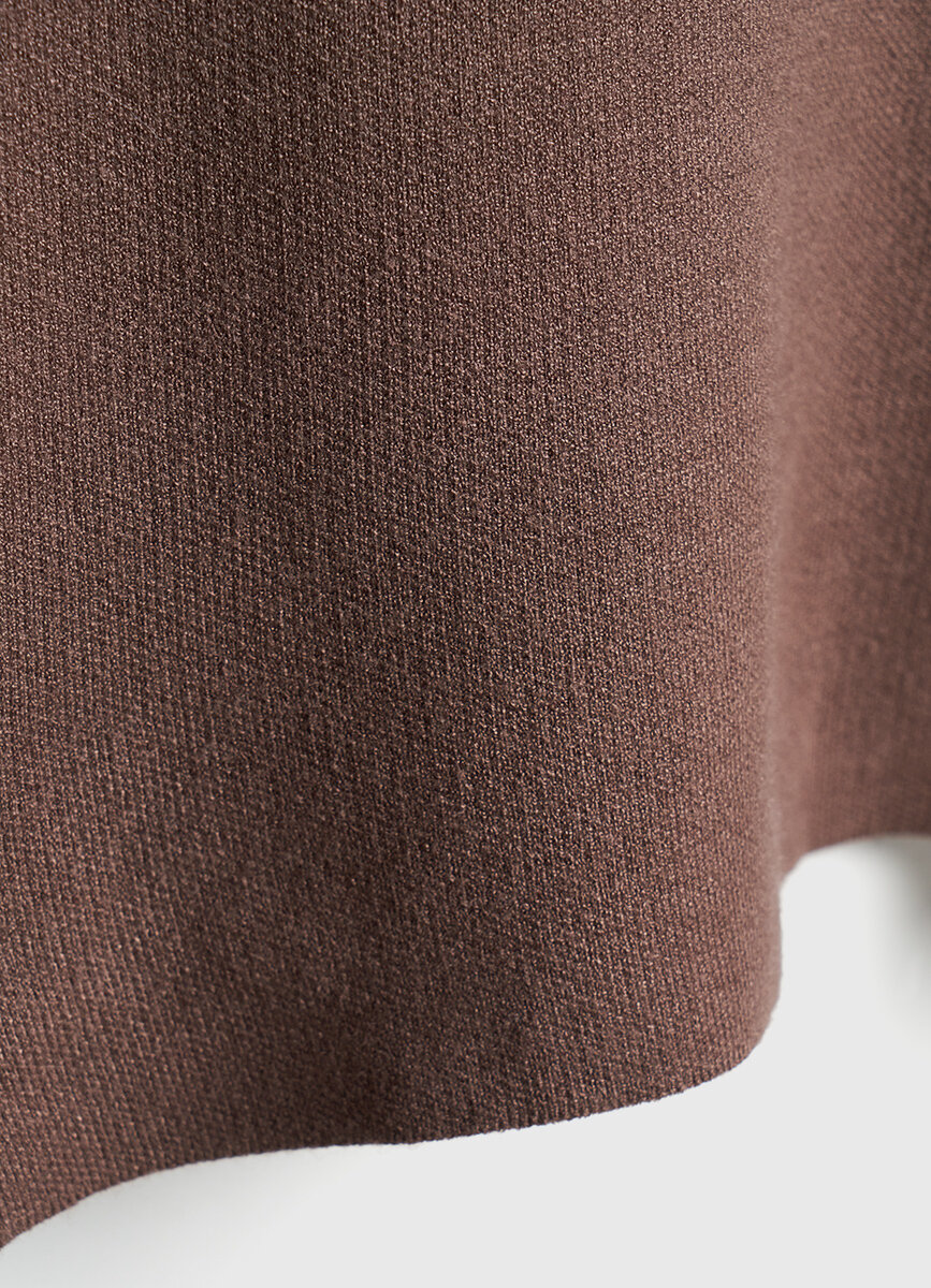 Джемпер O'STIN, размер 146, темно-коричневый — фото 1