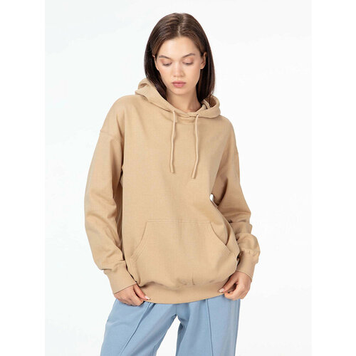 фото Худи streetbeat hoodie oversize, 1 шт., размер s, , персиковый