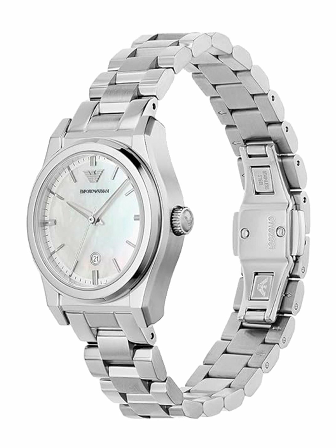 Наручные часы EMPORIO ARMANI, серебряный — фото 1