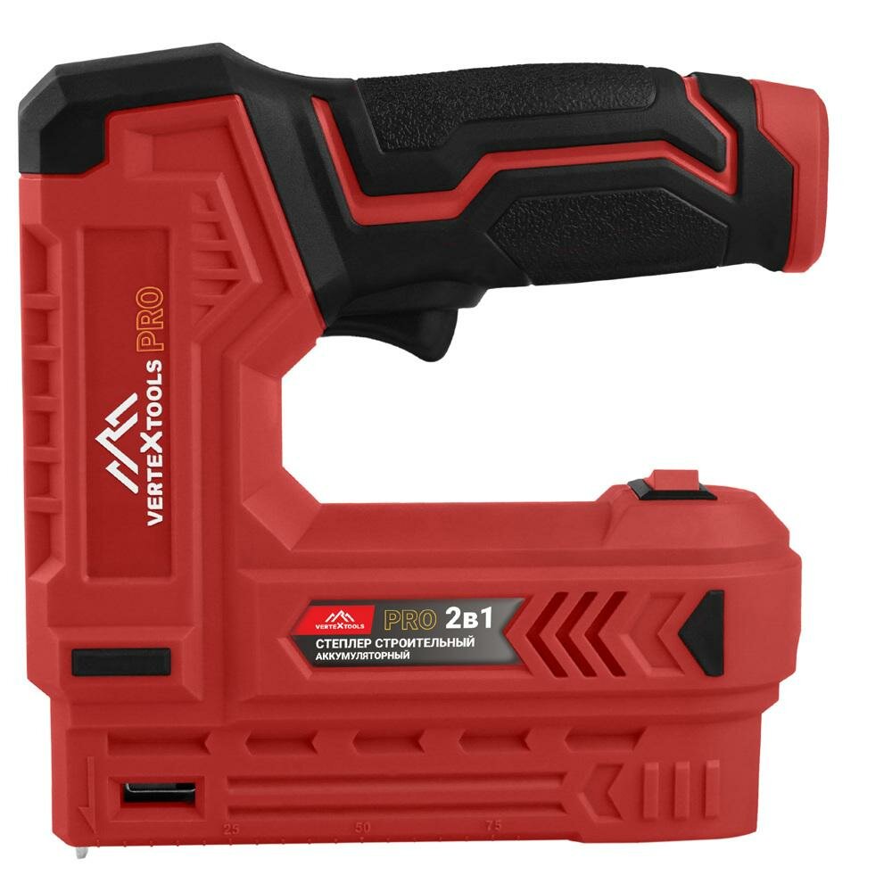 Степлер аккумуляторный Vertextools 0043-09 3.7 В Li-Ion 2 Ач