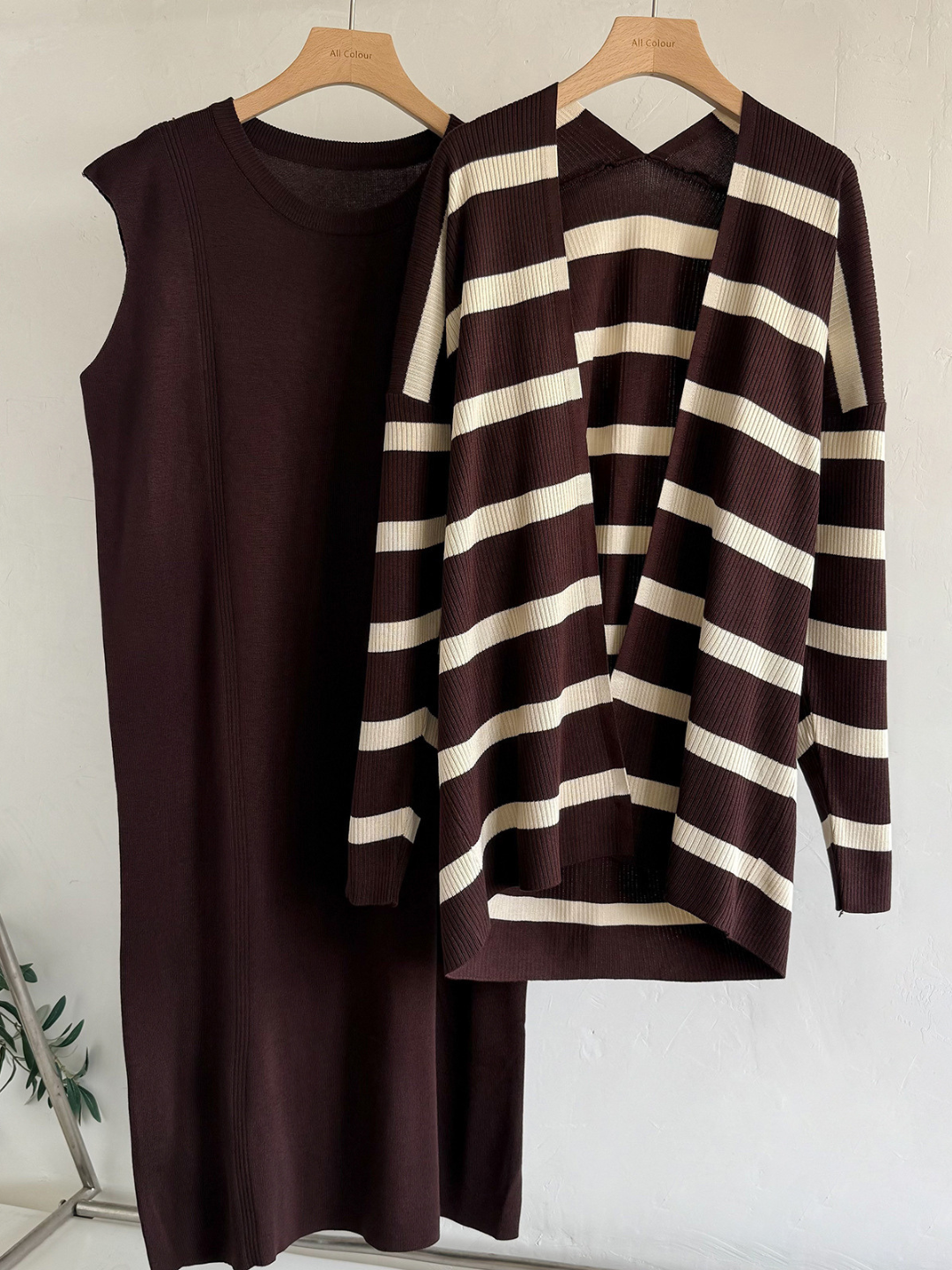 Комплект одежды Женский трикотажный костюм двойка