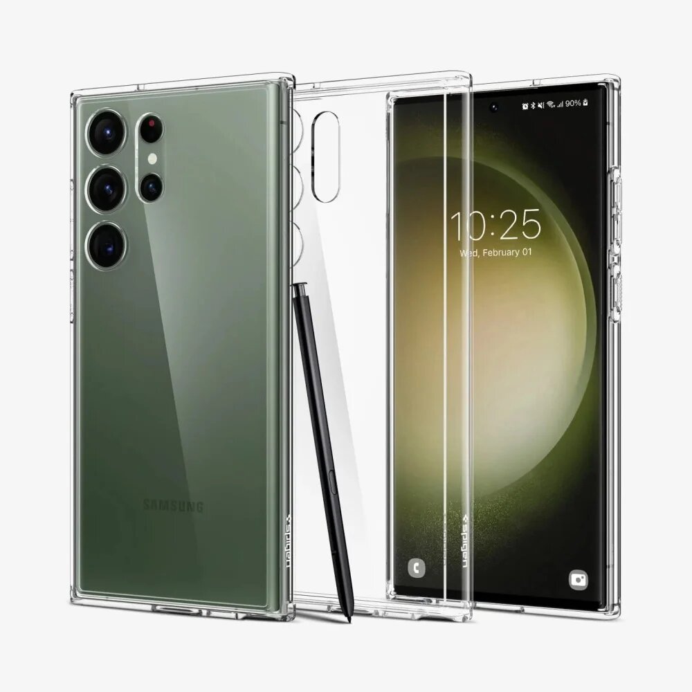 Чехол Spigen HD Clear для Samsung Galaxy S24 Ultra