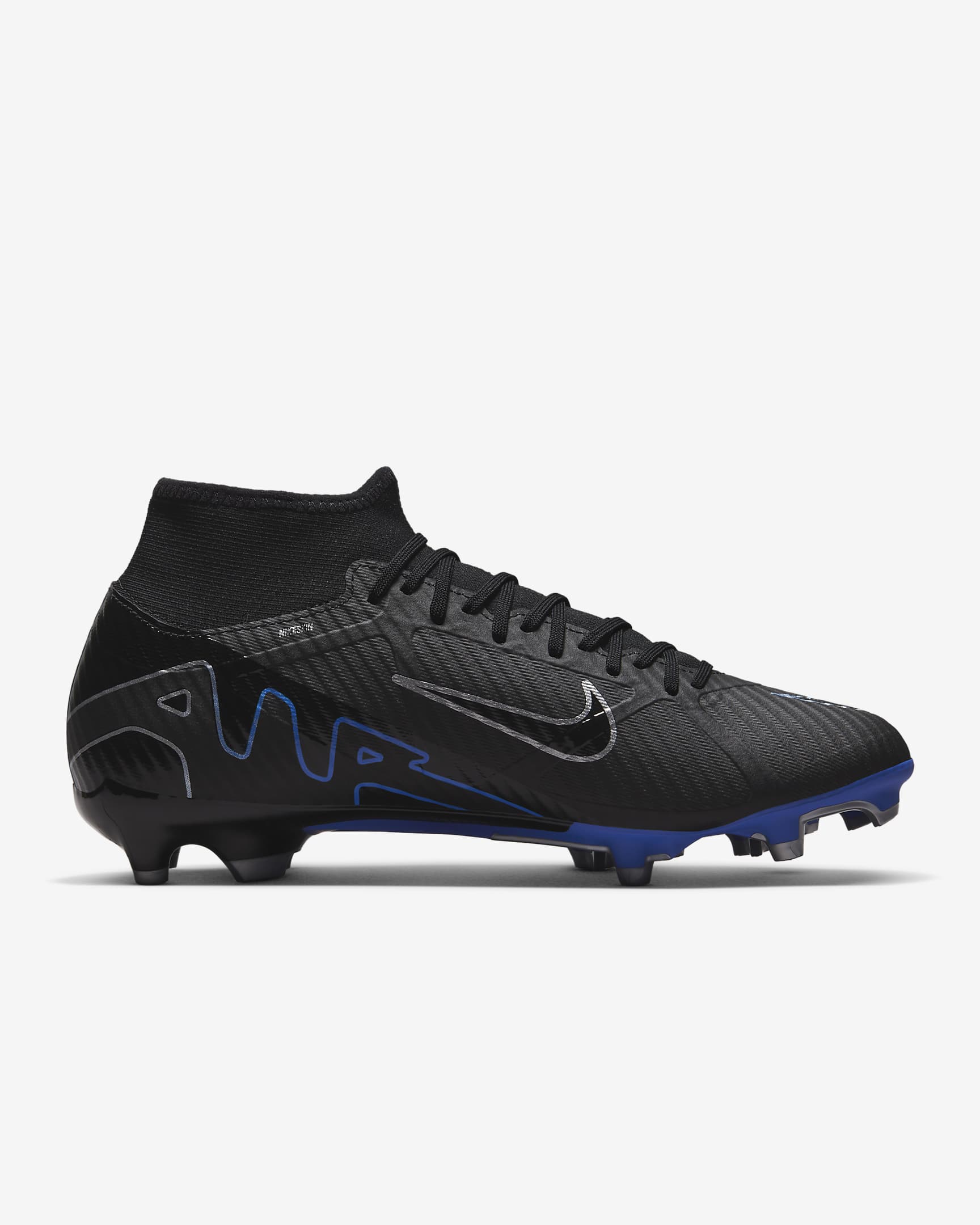 Бутсы футбольные NIKE, Цвет: черный, Размер: 7