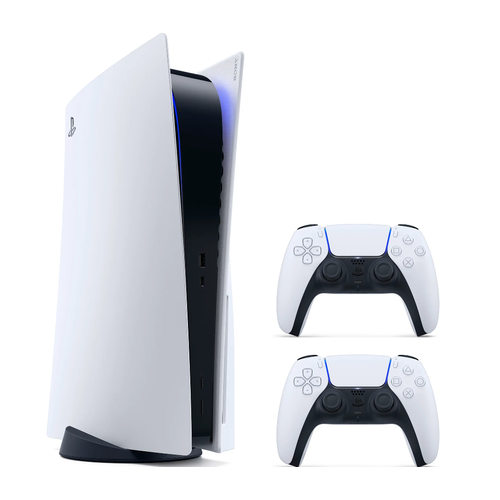 Игровая приставка Sony PlayStation 5 Digital Edition без дисковода 825ГБ SSD белая 2-й геймпад 7417500₽
