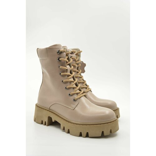 фото Ботинки confstep, размер 37, бежевый