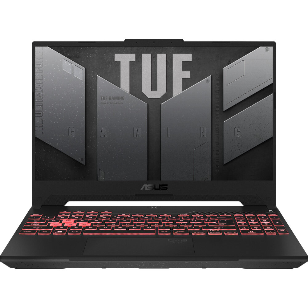 Ноутбук ASUS TUF Gaming A15 2022 FA507RM-HN110, 15.6" (1920x1080) IPS 144Гц/AMD Ryzen 7 6800H/16ГБ DDR5/512ГБ SSD/GeForce RTX 3060 6ГБ/Без ОС, серый (90NR09C1-M006C0)