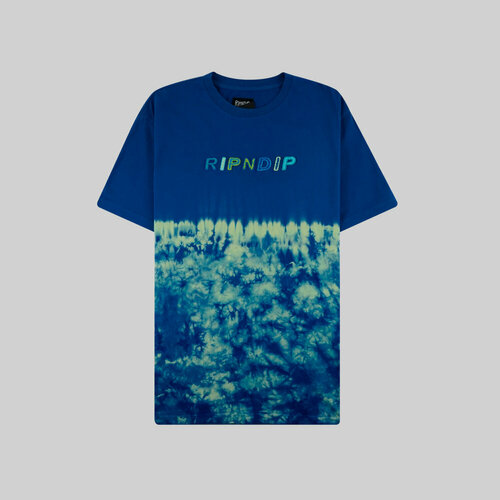 Футболка RIPNDIP RND6014, размер M, синий мужская футболка ripndip nikola embroidered синий размер m