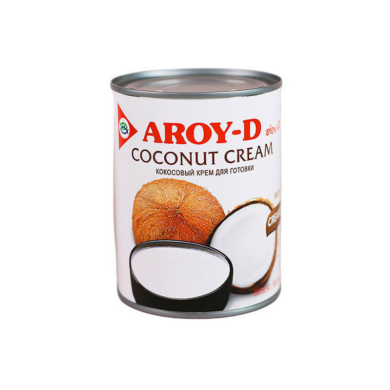 Сливки кокосовые Aroy-D 70% 560мл Thai Agri Foods - фото №17