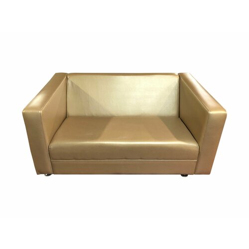 Диван двухместный Барбадос золотой