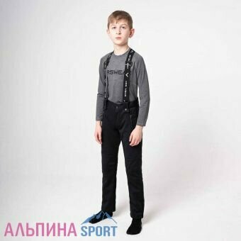 Брюки сноубордические Arswear Весна-лето 2023, размер 130, , черный