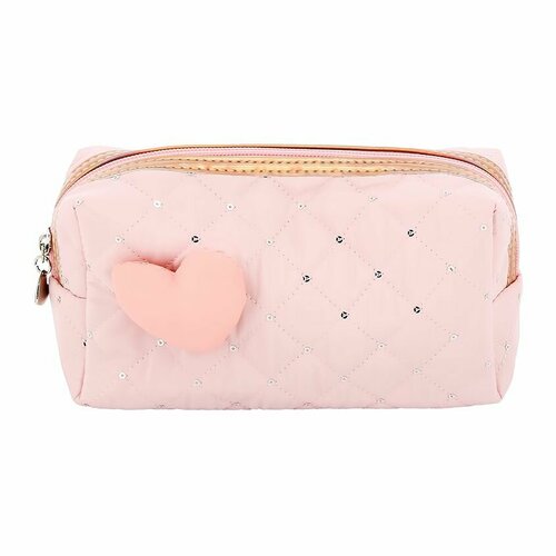 фото Косметичка lady pink, 11х19х7 см, розовый