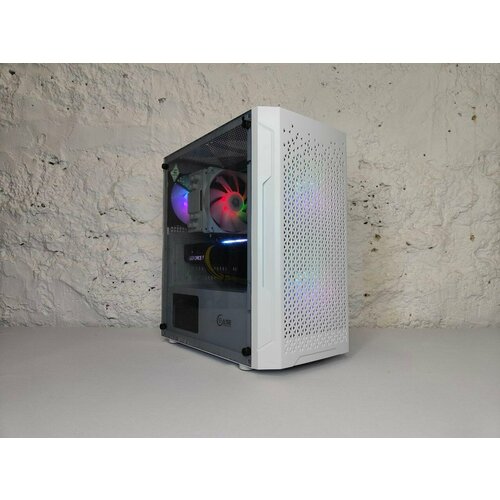 Игровой компьютер / системный блок Bunker Intel i5 10400f RTX 3060Ti (8gb) DDR4 32gb ssd 1Tb Powercase Mistral Micro Z3W Mesh LED