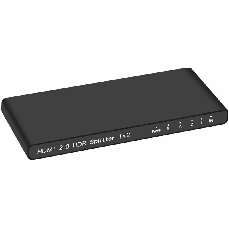 Сплиттер GCR Greenline Разветвитель HDMI 1к2 Green Connection - фото №4