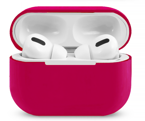 Силиконовый чехол ISA для Apple AirPods Pro Бордовый