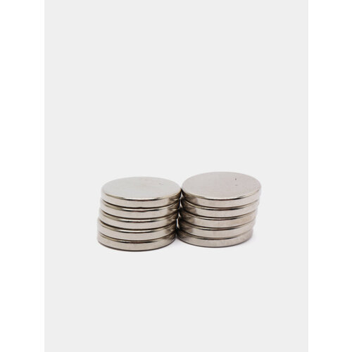 Неодимовые магниты NdFeB N35 20х3 мм В упаковке 10 шт 1599₽