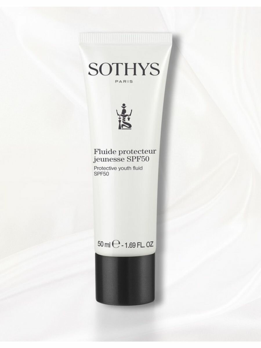 Sothys, Солнцезащитный флюид для лица SPF 50, 50 мл.