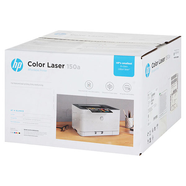 Принтер лазерный HP Color LaserJet Laser 150a лазерный, цвет: белый [4zb94a] - фото №7