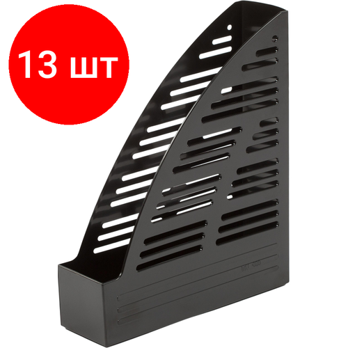 Комплект 13 штук, Лоток вертикальный Attache 70мм (65) черный комплект 13 штук лоток вертикальный 70мм attache прозрачный