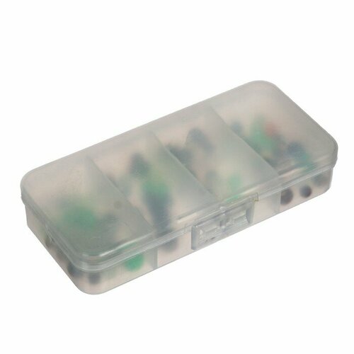 Набор бусин, в коробочке, 130 х 60 х 25 мм