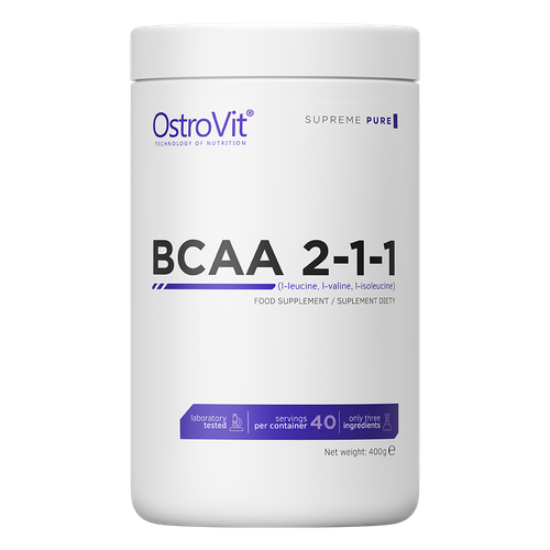 фото Ostrovit bcaa 2:1:1 400 гр (ostrovit) без вкуса