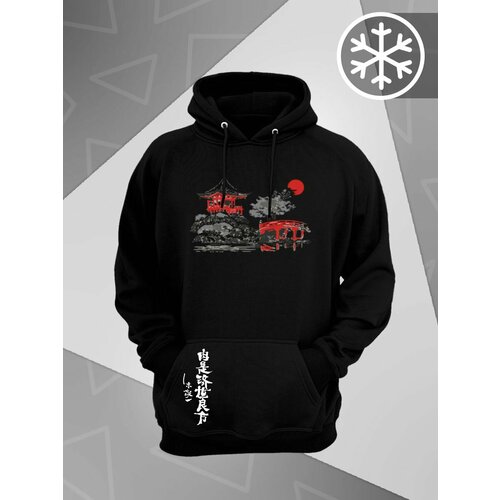 фото Худи , размер m (46-48), черный printech