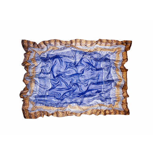 фото Платок vista,145х145 см, голубой