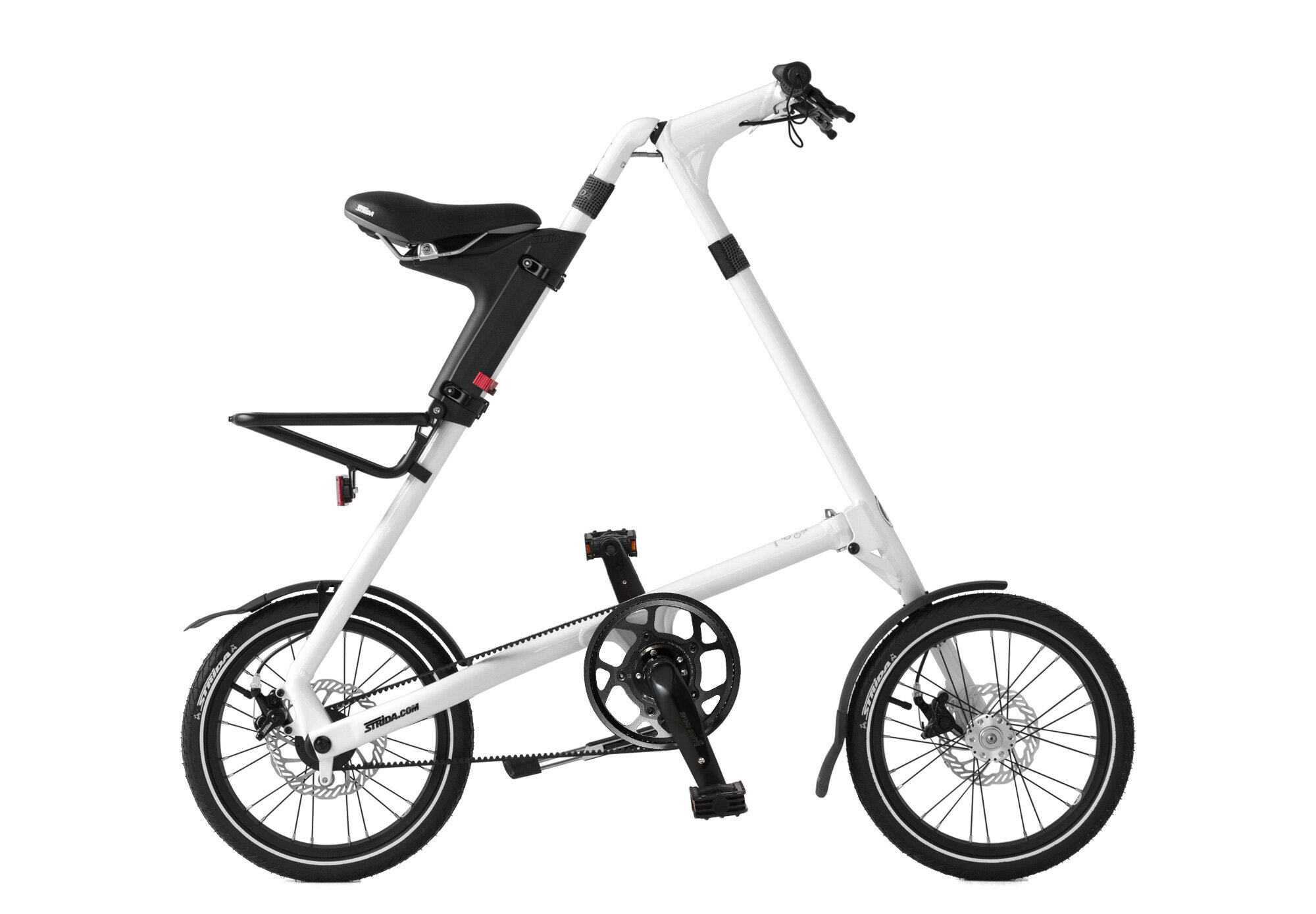 Складной велосипед STRIDA SD 2023 белый