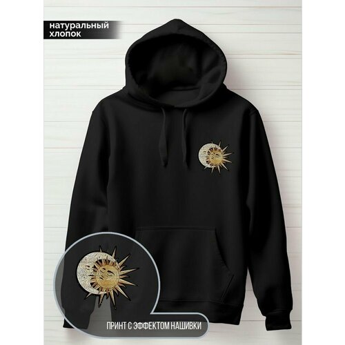 фото Худи hypnotica, размер 2xl, черный