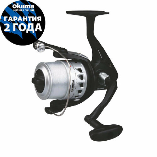 Катушка Okuma Electron 165 Front Drag + доп. Шпуля + леска 1 шт бесплатная доставка радиальный плоский упорный шарикоподшипник 3 в 1 51108 51109 51110 51111 51112 51113 51114 51115 51116 51117 51120