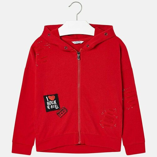 фото Толстовка mayoral, размер 12, красный